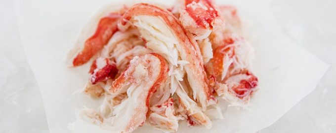 Салатное мясо краба стригуна