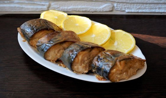 запеченная скумбрия в духовке