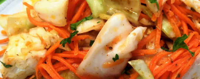 гребешки по корейски