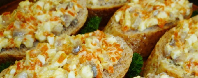 ложная икра из сельди и моркови