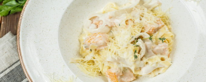 паста с кальмарами