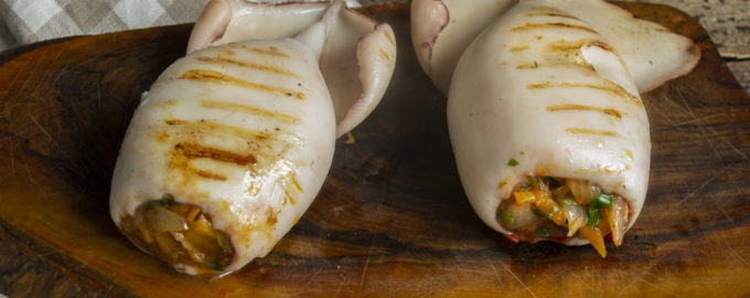 кальмары фаршированные