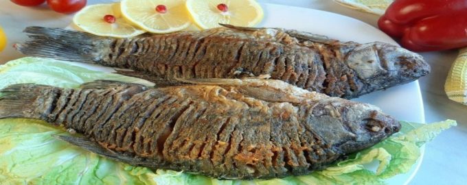 карась жаренный