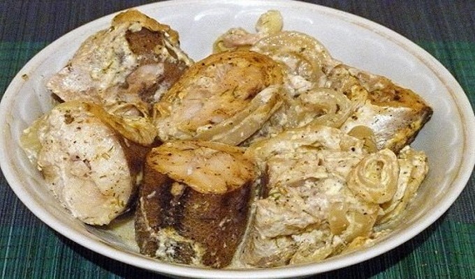 Хек в духовке
