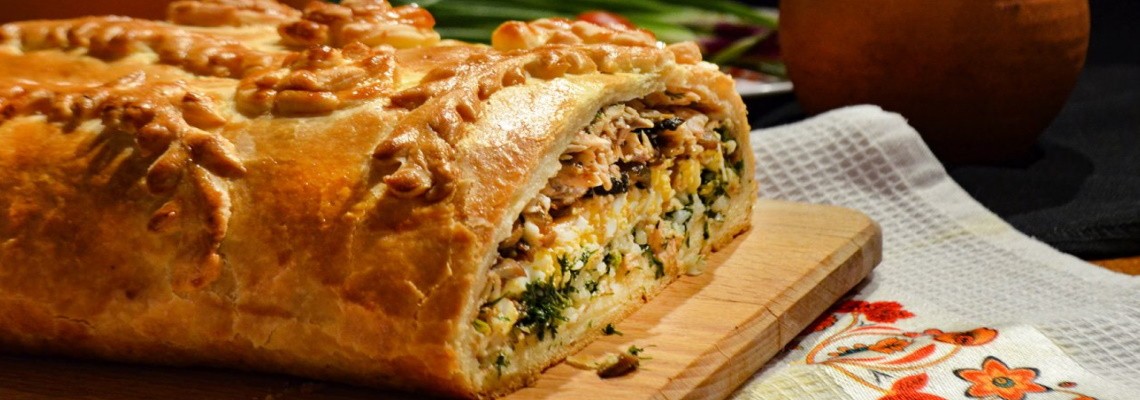 Кулебяка с рыбой - 5 изумительно вкусных рецепта